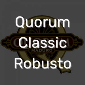 סיגר קוורום קלאסיק רובוסטו | Quorum Classic Robusto