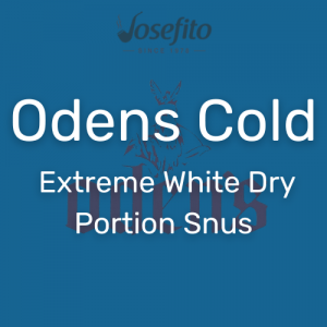טבק לעיסה אודנס קולד סלים חזק במיוחד | Odens Cold Slim Extreme White Dry Portion Snus